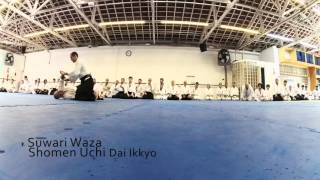 Suwari waza Shomen uchi Dai Ikkyo [upl. by Wamsley]