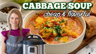 Instant Pot Cabbage Soup  Cheap Yet Delicious [upl. by Crooks]