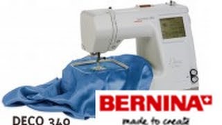 Maquina de Bordar Deco 340 Bernette Bernina [upl. by Willette]