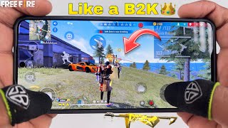 Poco x6 pro 5g free fire full map gameplay onetap headshot 2 finger handcam dimensity 8300 ultra cpu [upl. by Slack]