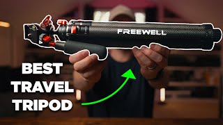 The BEST Travel Tripod In 2024 FREEWELL REEL TRIPOD [upl. by Ayvid]