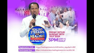 REBROADCAST DAY 1 HEALING STREAMS LIVE HEALING SERVICE WITH PASTOR CHRIS DAY 1  JULY 26th 2024 [upl. by Magdalena]