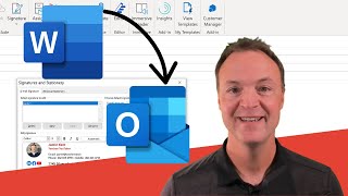 How to Create a Professional Email Signature in Word for Microsoft Outlook [upl. by Astor]