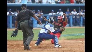 INDUSTRIALES VS SANTIAGO DE CUBA PLAY OFF [upl. by Bodnar]