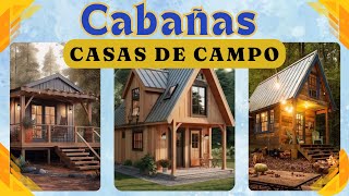 IDEAS 💡 CABAÑASCASAS DE CAMPO cabañas casadecampo casasdecampo ideas homedecorideas home [upl. by Philipson]