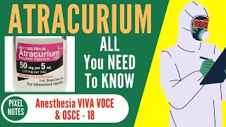 ATRACURIUM  Atracurium BESYLATE  Indications  DOSAGE  Adverse EFFECTS  Pharmacokinetics [upl. by Yetah426]