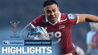 Harlequins v Sale  HIGHLIGHTS  Statement Win at the Stoop  Gallagher Premiership 202223 [upl. by Ertha]