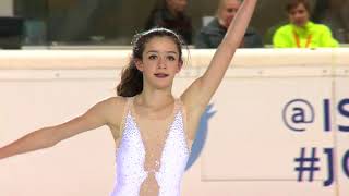 Lara Naki GUTMANN ITA Ladies Free Skating EGNANEUMARKT 2017 [upl. by Mixie]