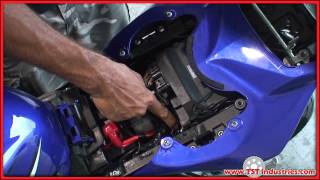 How to Install Fender Eliminator on 20062007 Yamaha R6 by TST Industries [upl. by Atirec]