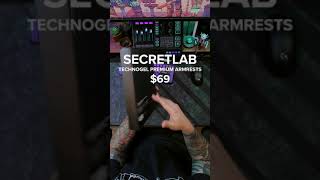 60 Second SECRETLAB Technogel Premium Armrest Unboxing amp Review SHORTS [upl. by Delle]