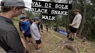 VAL DI SOLE BLACK SNAKE WALK [upl. by Dlared959]