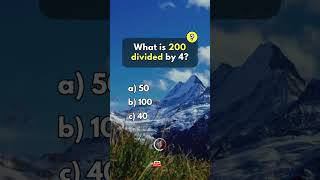 Math Quiz Trivia Game How Good Is Your Math Knowledge quiz mathsquiz [upl. by Silyhp]