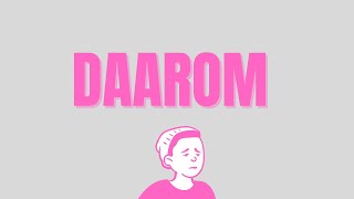 Daarom  Matric IEB Afrikaans Poem Analysis [upl. by Arriec]