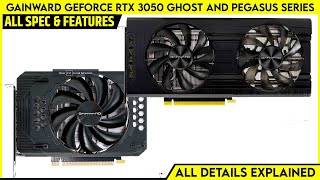 Gainward GeForce RTX 3050 Ghost And GeForce RTX 3050 Pegasus Series Graphics Card Launched [upl. by Noillimaxam]