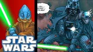 The CLOSEST Darth Vader Came to DEATH After Order 66Vader Voiced  Star Wars Comics Explained [upl. by Naed255]