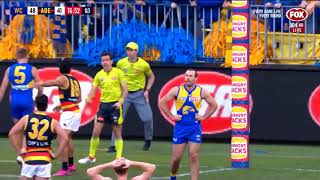 Shannon Hurn Gives Away A Deliberate Rushed Behind On The Goal Line [upl. by Cathrine]