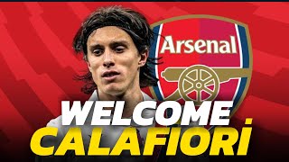 RİCARDO CALAFİORİ ● Welcome to ARSENAL ⚪ Best Skills Goals amp Passes [upl. by Ahtar535]