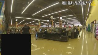 North Olmsted Giant Eagle shooting Bodycam video shows aftermath of alleged murdersuicide [upl. by Bahner592]