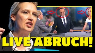 Komplette Unfähigkeit der Moderatoren Alice Weidel zerstört beide Moderatoren im Live Fernsehen [upl. by Acirretahs761]