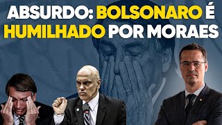 Bomba Alexandre de Moraes faz de tudo pra humilhar Bolsonaro mas direita reage [upl. by Koenig]