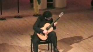 Rare Guitar Video Aniello Desiderio plays Mozart Variation by Fernando Sor [upl. by Kamp]