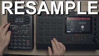 Mpc Live 2 and SP 404 Mk2 workflow  Sampling Effects [upl. by Eednim370]