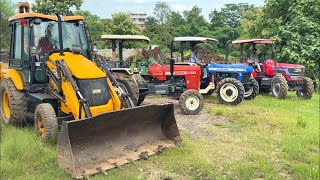 Emosnal song John Deere tractor full lodead trolley pulling help mahindra novo4×4 tractor jcb video [upl. by Christa]