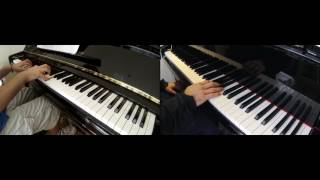 Stroll The Opening Theme Song from My Neighbor Totoro Soundtrack Piano Duet [upl. by Milinda]