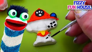 Fizzy Paints The Paw Patrol Pups  Fun Videos For Kids [upl. by Gabler]