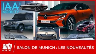 Salon de Munich 2021  toutes les nouveautés auto majeures [upl. by Esil]