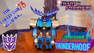 Transformers RID oversized KO 3 Step Changer THUNDERHOOF Review [upl. by Rasecoiluj]