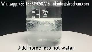 How to dissolve Hpmc [upl. by Gitt]