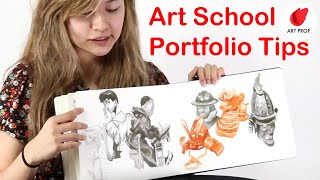 YOU NEED TO KNOW these Art School Portfolio Tips from a RISD Student [upl. by Gale369]