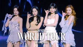 aespa WORLD TOUR in cinemas  official trailer [upl. by Sadye]