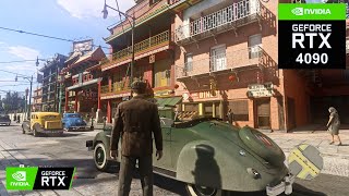 Mafia Definitive Edition RTX 4090 24GB 4K Maximum Settings [upl. by Anawait983]