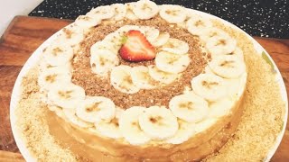 Banoffee Pie Recipe No Bake Banoffee Pie Recipe by Faizas world cuisine [upl. by Greeley7]