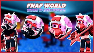 “How to get glamrock chica” in Fnaf world return to animatronica [upl. by Etra34]