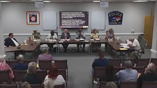 Louisburg Town Council Meeting July 9th 2024  7 PM [upl. by Schaeffer940]