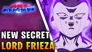 SHOWCASE New SECRET FINAL FORM LORD FRIEZA amp Revamped Namek  Anime Last Stand  Update 1 [upl. by Bucella]