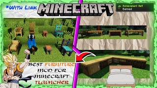 MINECRAFT FURNITURE MOD vs DEFAULT Which is REALLY Better [upl. by Hesketh284]