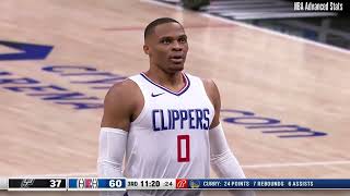 Russell Westbrook 19 pts 8 reb 3 ast vs San Antonio Spurs  20231029 [upl. by Nowed867]