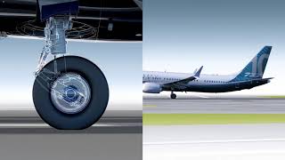 How the 737 MAX 10 landing gear works [upl. by Seamus]