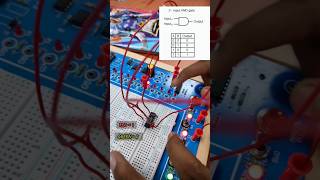 ICs AND Gate Logic Gates Semiconductor Practical By EEE Student iit jee physics experiment yt [upl. by Baruch]