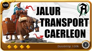 TRANSPORT JUTAAN SILVER KE CAERLEON KOK BISA TONTON INI DULU  ALBION ONLINE INDONESIA EAST ASIA [upl. by Etz]