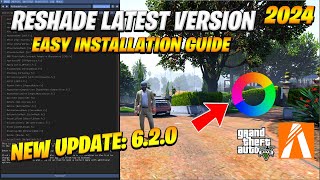 FiveM How To Install ReShade New Update v620  ReShader 620  ReShader Latest Version 620 [upl. by Mayes]