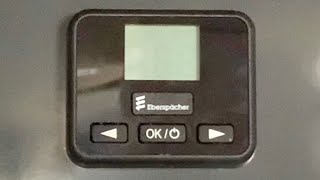 How to use the Eberspacher Easystart Select Heater Controller [upl. by Zerk]