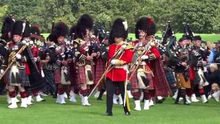 1000 Marching Pipers Pipe Band Parades Scotland [upl. by Areht]