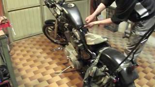 Harley Davidson Sportster  Risoluzione problema carica batteria [upl. by Yuh660]