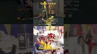 Game hacker vs real life hacker funny video 🤣🤣🤣 realfools [upl. by Meraree]