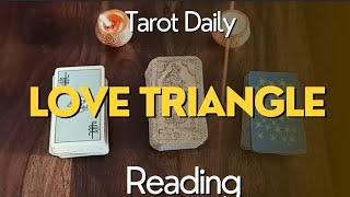 A love triangle tarot reading 💜✨ [upl. by Ecinrev329]